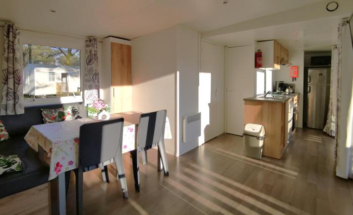 mobil home moderne et spacieux