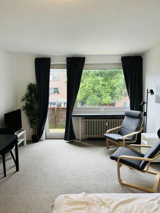 Praktisches Studio-Apartment mit 2 Betten in Norderstedt