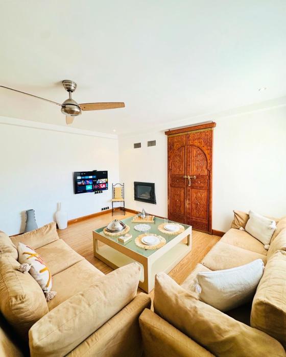 Magnifique 2 chambres Terrasse et Wifi à Marrakech