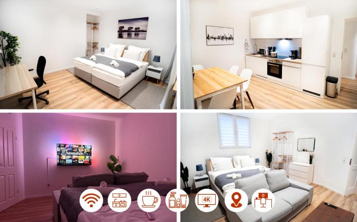 Modernes Apartment - Köln Innenstadt - 55" Smart-TV