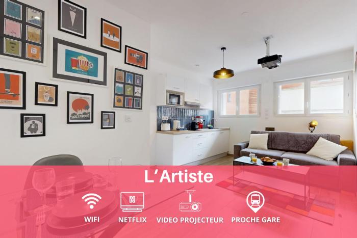 expat renting - LArtiste - Netflix - Proche gare