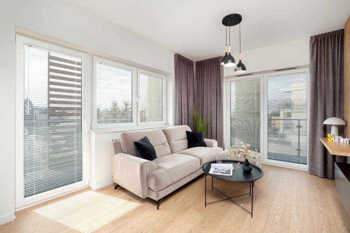 Spacious and Modern Apartment Paderewskiego with Air Conditioning by Noclegi Renters