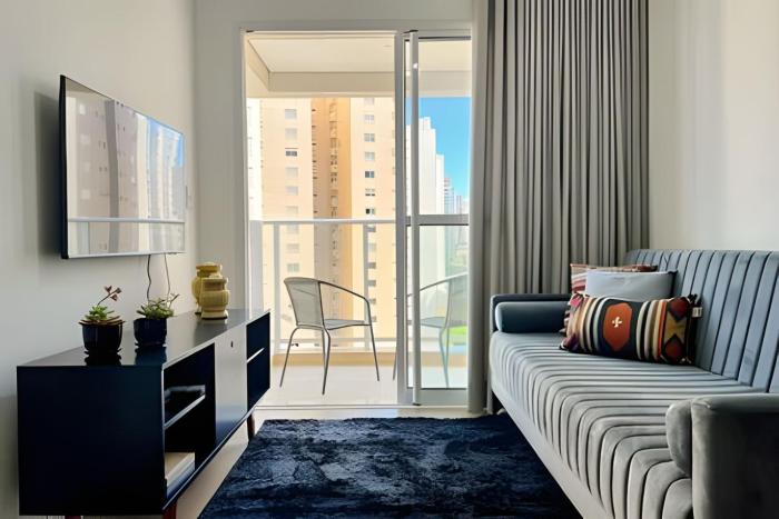 Moderno apto - vista maravilhosa