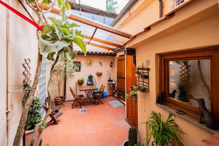 old town Holy Door of Santa Maria Maggiore