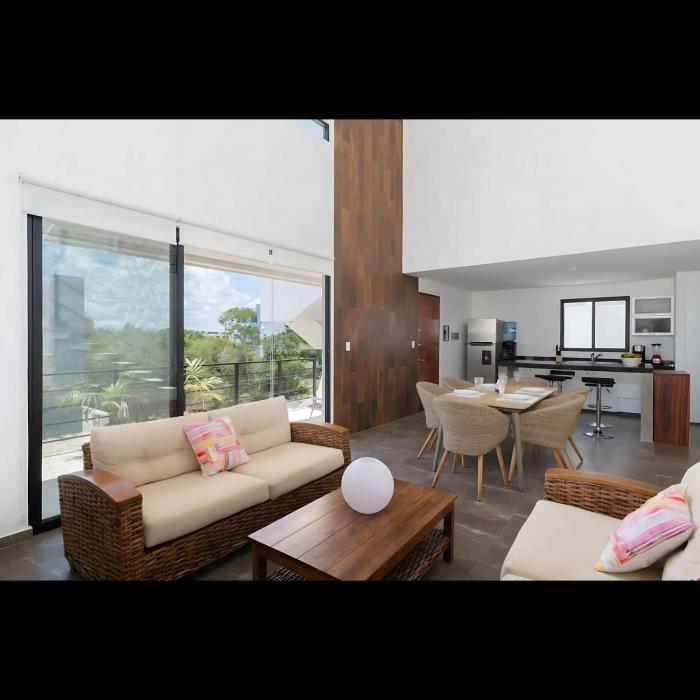 Tulum Penthouse Retreat with Private Pool and Stunning Sunset Views