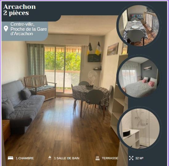 Totally Cosy place - 3 people - 500 m de la plage - 100 m de la gare