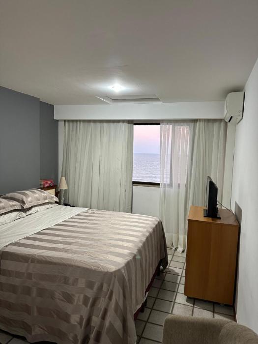 Flat Aconchegante Frente ao Mar