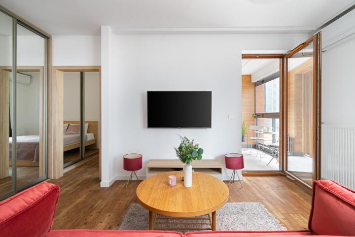 Golden Apartments Warsaw - Large & Stylish, Metro Nearby Grzybowska 85-5