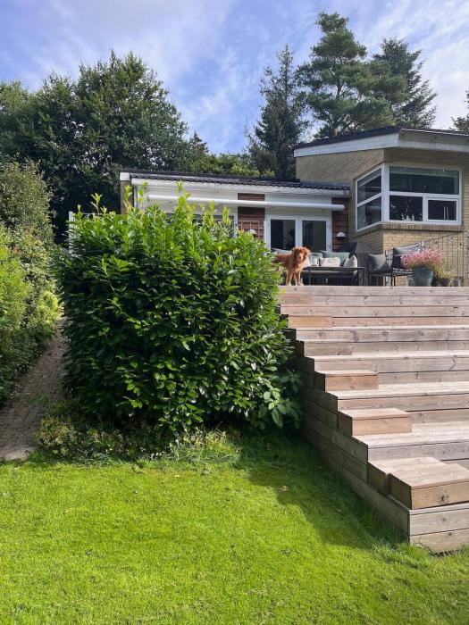 Stort og lækkert hus midt i naturen og tæt på byen