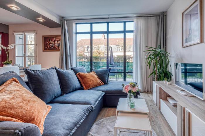 T3 Disneyland et gare a pied LE DUPLEX 6 ou 7 personnes