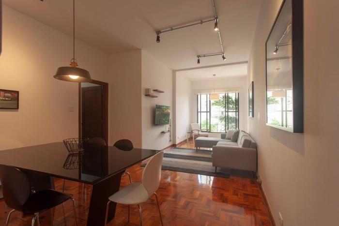 Espaçoso apartamento para sua família no Paraiso