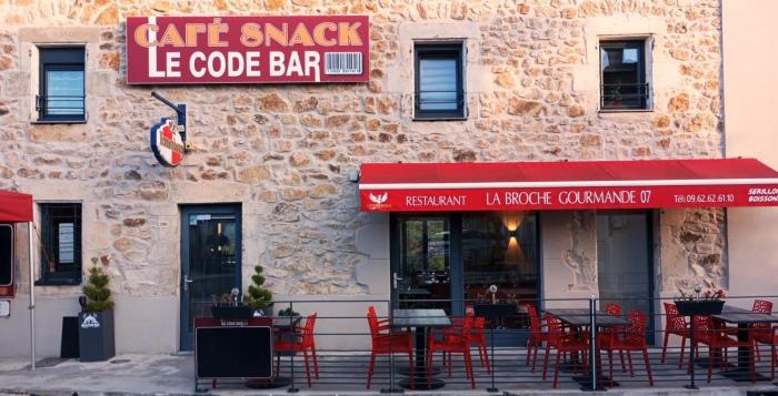 Gite détape le code bar