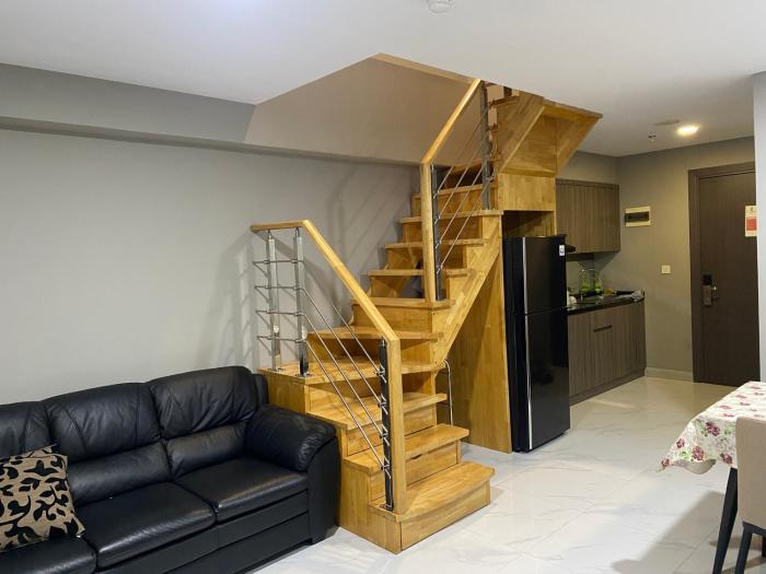 Apartemen 69m 2 Kamar Tidur dan 2 Kamar Mandi Pemandangan Kota