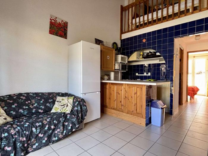 Maison 3 pièces mezzanine dans résidence avec piscine 5 couchages AR100-035