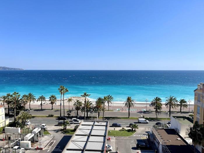 Spacious 2P Terrace with sea view