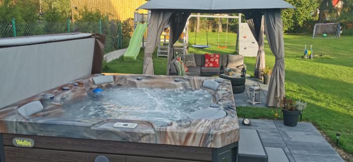 Domek Komfort z jacuzzi na wyłczność w górach przy Parku