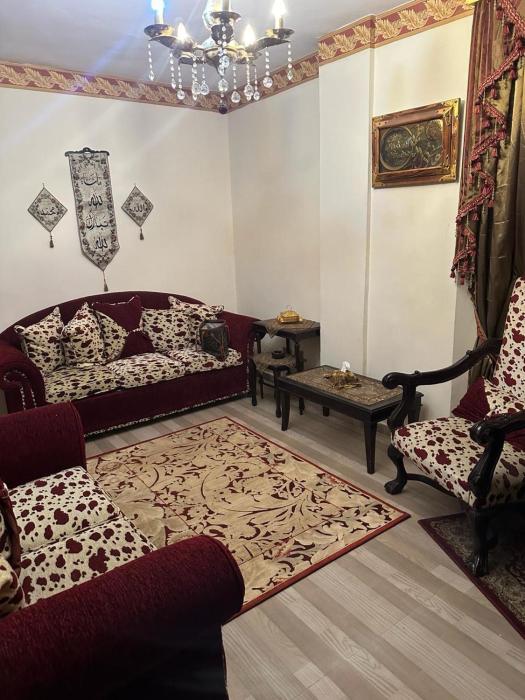 Furnished apartment -flat for rent شقة مفروشه بالتجمع الثالث القطامية