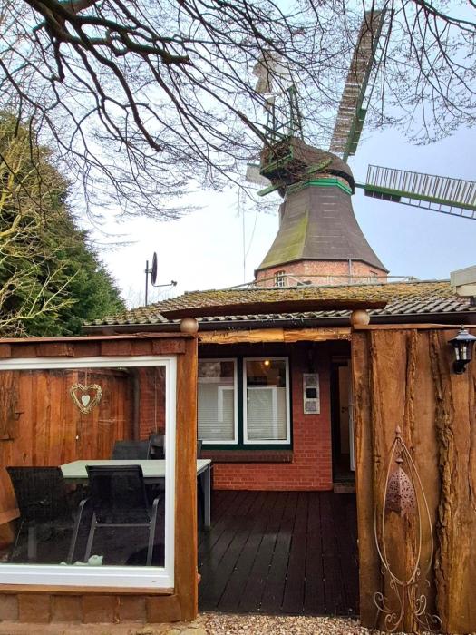 Ferienwohnung Barlter Mühle mit Sauna und Terrasse