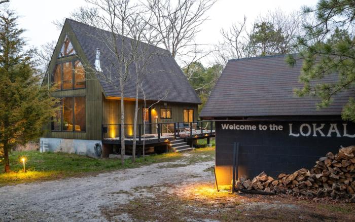 Lokal Chalet - Modern Cabin in the NJ Pine Barrens
