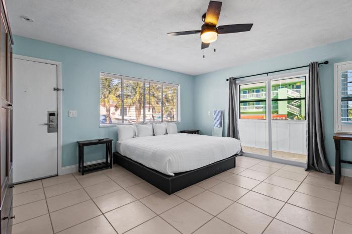 Oceanfront Inn Room #1 - Partial Ocean View King Bed