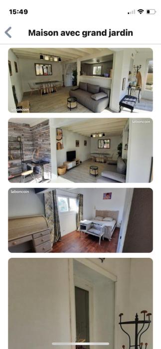 Marseillan plage maison avec jardin