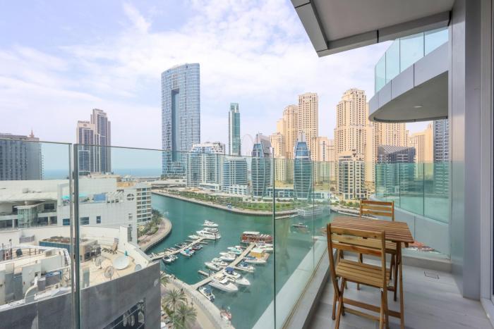 Feel at Home Marina View Studio with Balcony