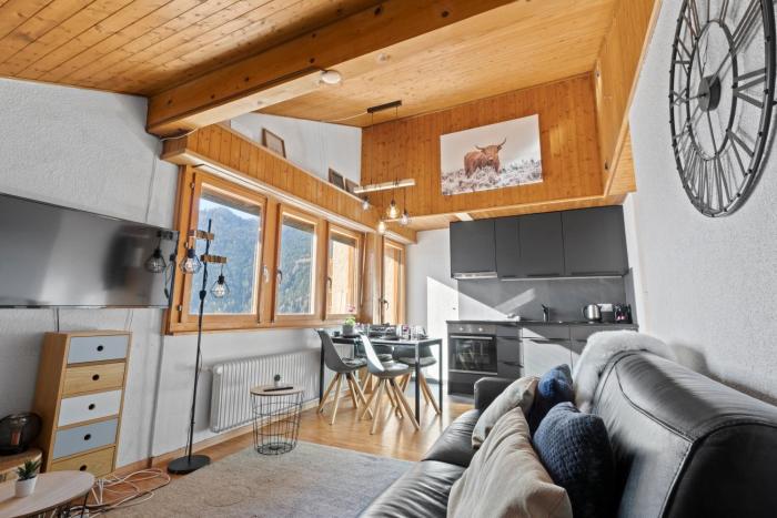 Superbe studio avec une vue magnifique