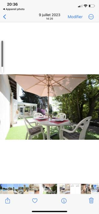 Maison provençale vue mer