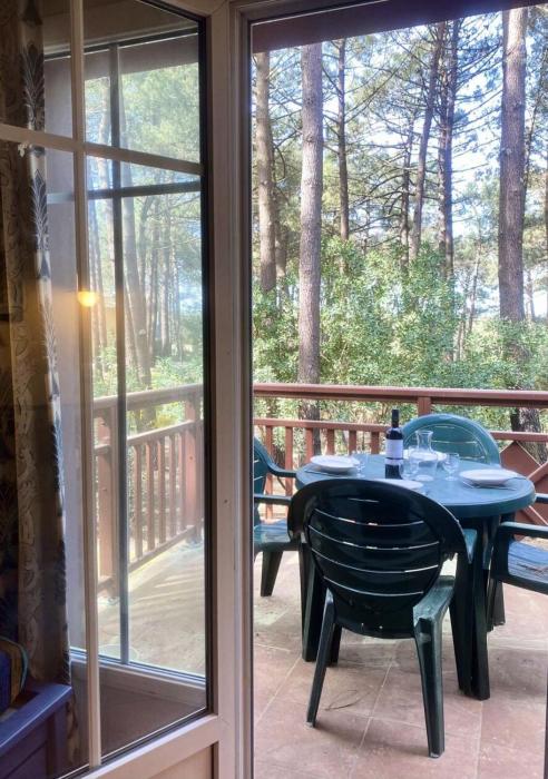 Résidence Lacanau Les Pins - 01416_ Appartement T2 avec balcon dans résidence avec piscine collective chauffée MAE-0841