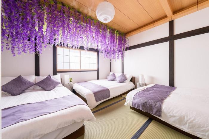 Private Villa 大きな商店街の側にあるお宿 ベッド6台 トイレ3台