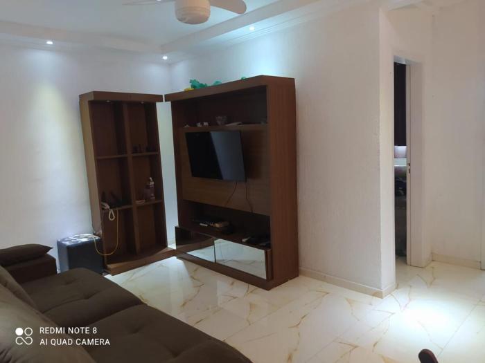 Apartamento no 1º andar perto de belas praias, novo shopping