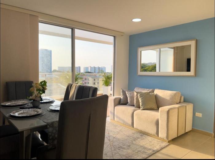 Apartment with large balcony