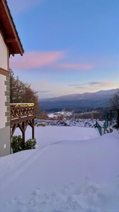 Luksusowa Willa w górach Sunny Slope - Szklarska Poręba, Widok na Karkonosze, 2 prywatne sauny w cenie, 5 łazienek, tarasy, ogród