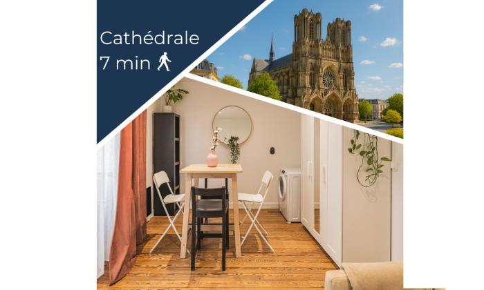 Appartement cosy proche Cathédrale