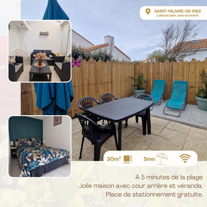 Jolie maison 5 minutes de l ocean