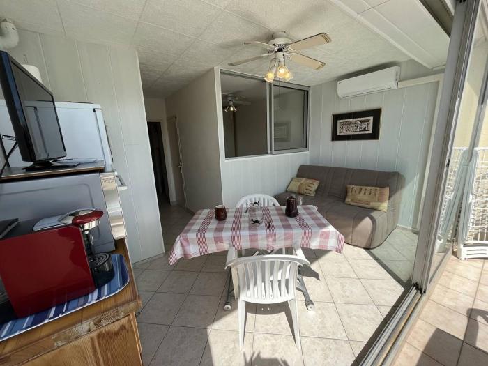 Apt studio 2 couchages CAP DAGDE NATURISME CN060-D28