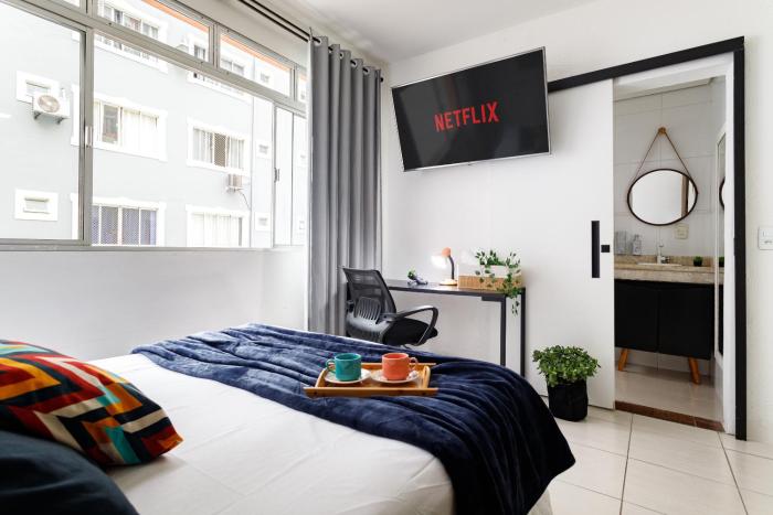 Loft kobrasol com garagem e ar condicionado