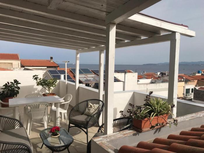 Centro e mare vicini