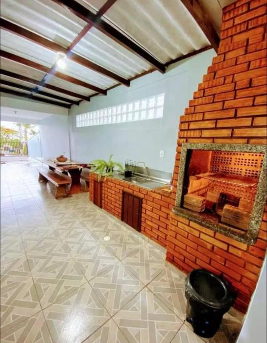 Atravessou esta na praia