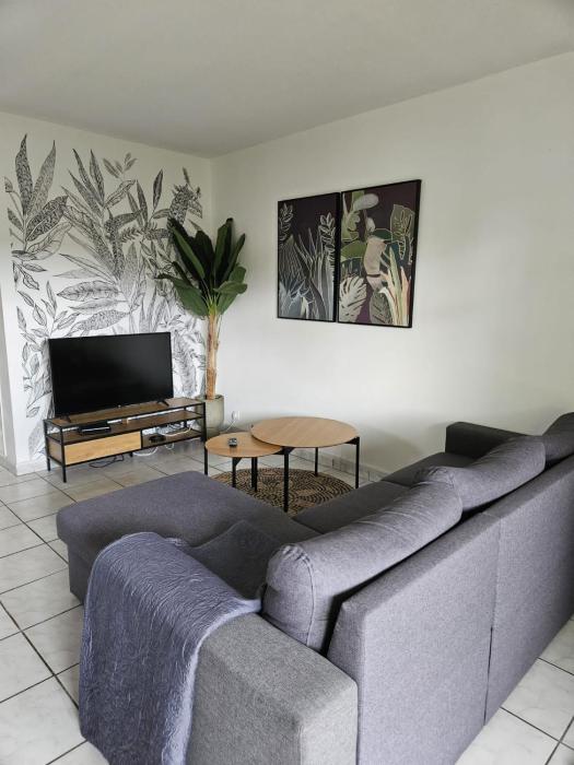 Paisible appartement climatisé avec jardin