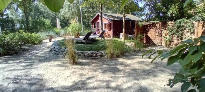 Domek nad jeziorem Strykowskim