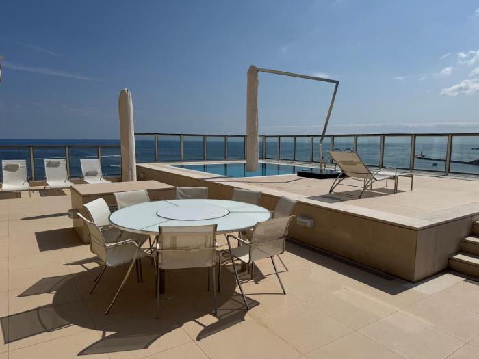 Luxury Seafront Penthouse with Private Pool & Breathtaking Panoramic Sea Views
