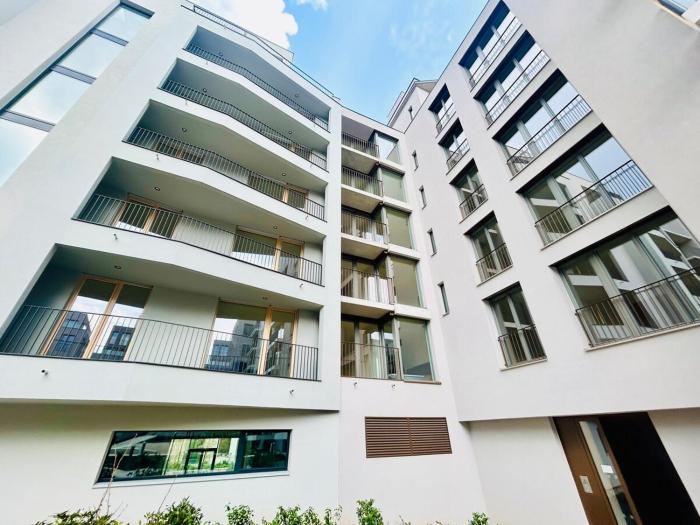 New building New apartment at Andel Metro Station