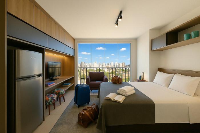 Sᴛᴜᴅɪᴏ Pʀᴇᴍɪᴜᴍ ғʀᴇɴᴛᴇ ᴀᴏ Aʟʟɪᴀɴᴢ! Esᴛᴀᴄɪᴏɴᴀᴍᴇɴᴛᴏ - Cᴏᴡᴏʀᴋɪɴɢ - Wɪ-Fɪ - Gʏᴍ - Pɪsᴄɪɴᴀ Rᴏᴏғᴛᴏᴘ - Cᴏᴍᴘʟᴇᴛíssɪᴍᴏ!