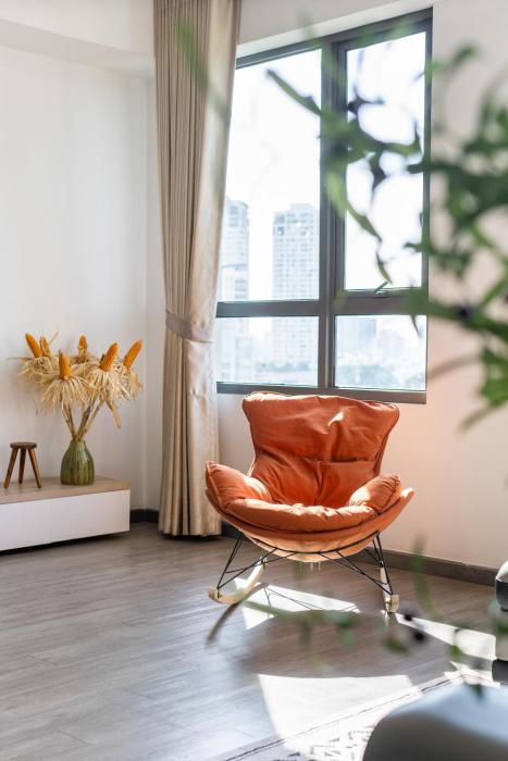 dechillhome Masteri Thảo Điền 3BR Apartment sáng thoáng, đầy đủ tiện nghi Gần Vincom & Metro, Free Pool & Gym