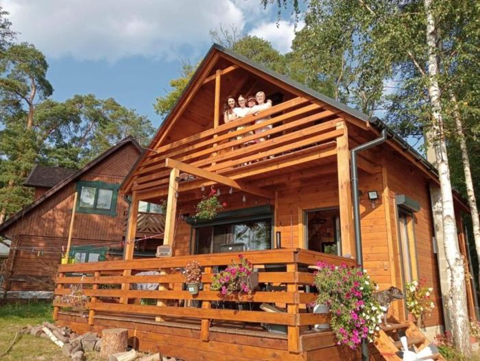 Nowy dom całoroczny nad jeziorem wielkie parteczyny