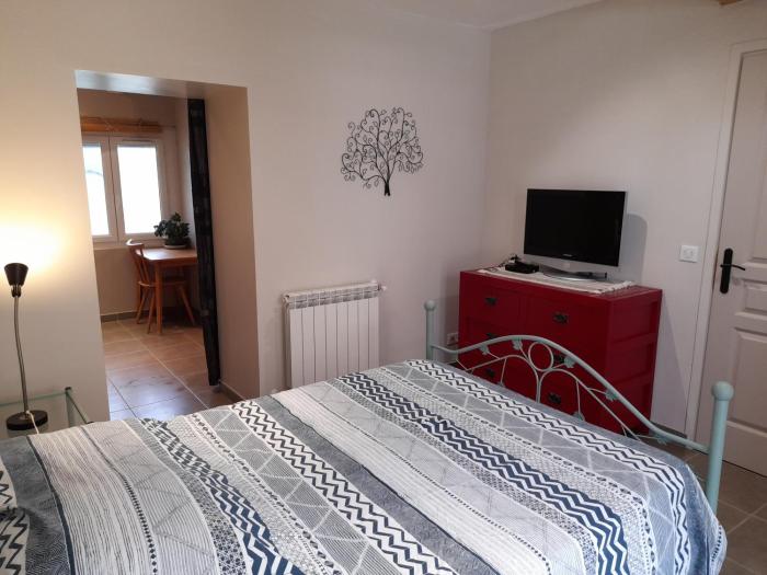 Jolie Studio plein pieds proche plage