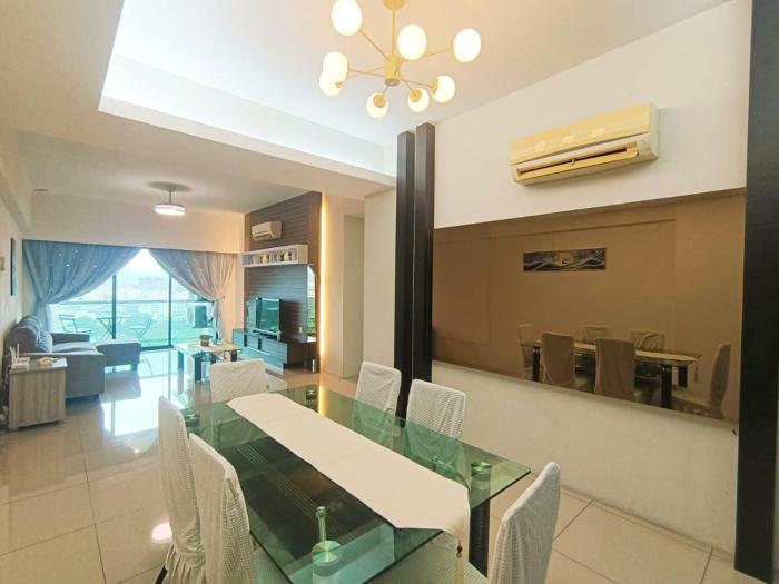 K. Riverfront apartment