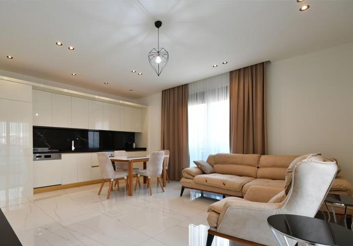 Eden Valley Best Home 34, Modern 1 Bedroom Apartment with Pool in Oba, Alanya