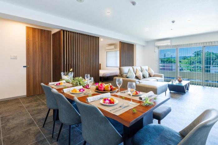 Walking distance to the beach & full of gourmet spots! Up to 8 people, free parking for 2 cars コーディアルステイA2